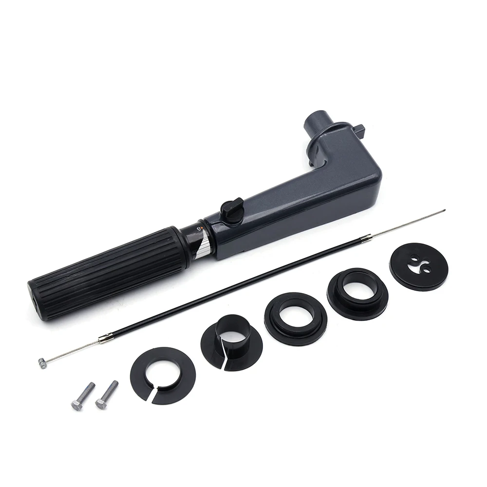 6E0-42111 Lenkgriff-Baugruppe für Yamaha Außenbordmotor 2T 4PS 5PS 6E0, 6E3 Serie Hidea, HDX, 6E0-42111-02-4D Powertec 5PS