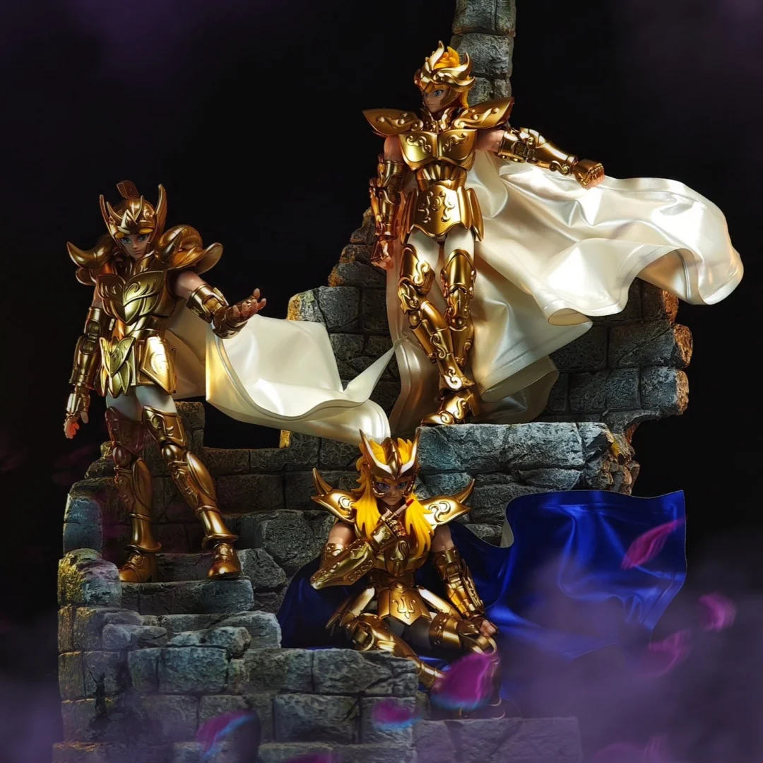 عباءة Saint Seiya Anime Shf Seiya مصنوعة يدويًا من القماش بطبقة مزدوجة مع سلك حديد مدمج ألعاب بشرية متحركة 1/12