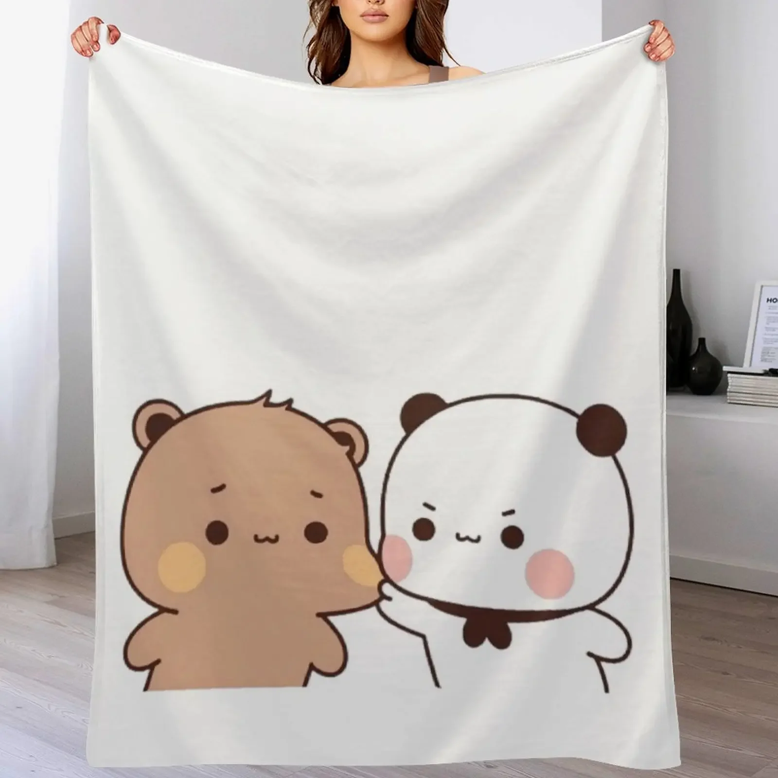 bubu dudu Throw Blanket Stylish Decor Blanket Gift for Friends Roommate