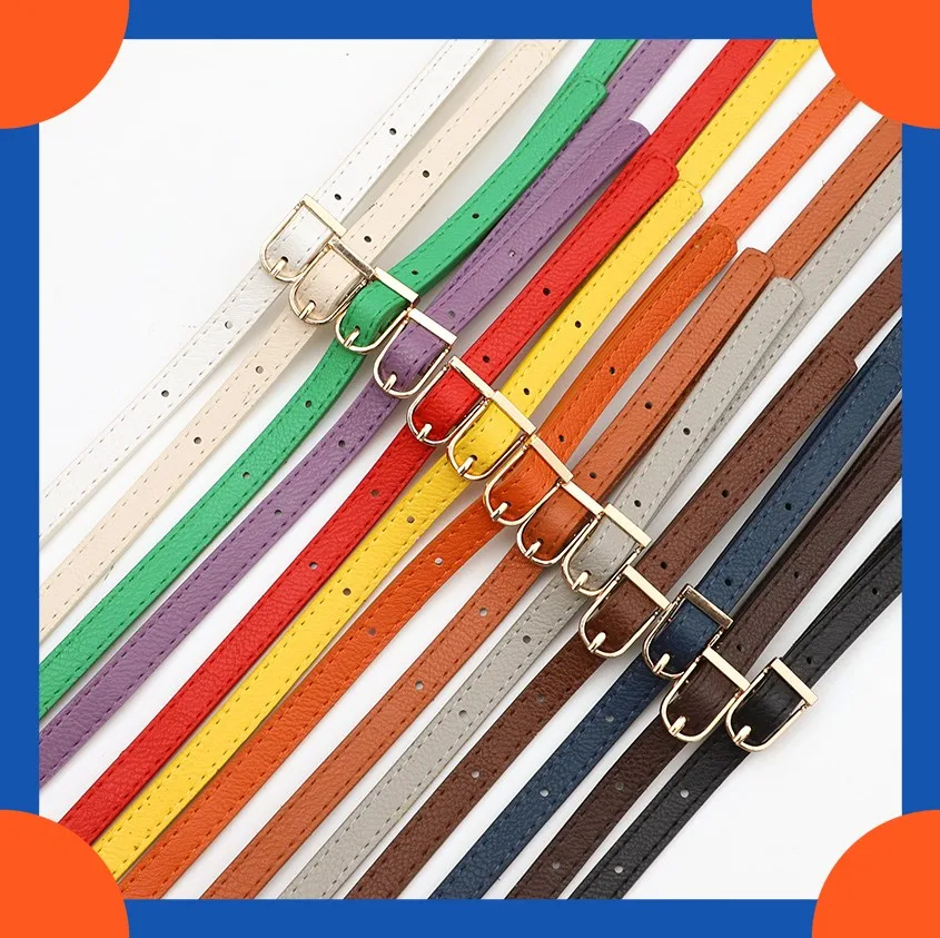 

128cm Long PU Leather Shoulder Bag Strap Women Purse Handles DIY Replacement Purse Handle Belts For Crossbody Bag Accessories