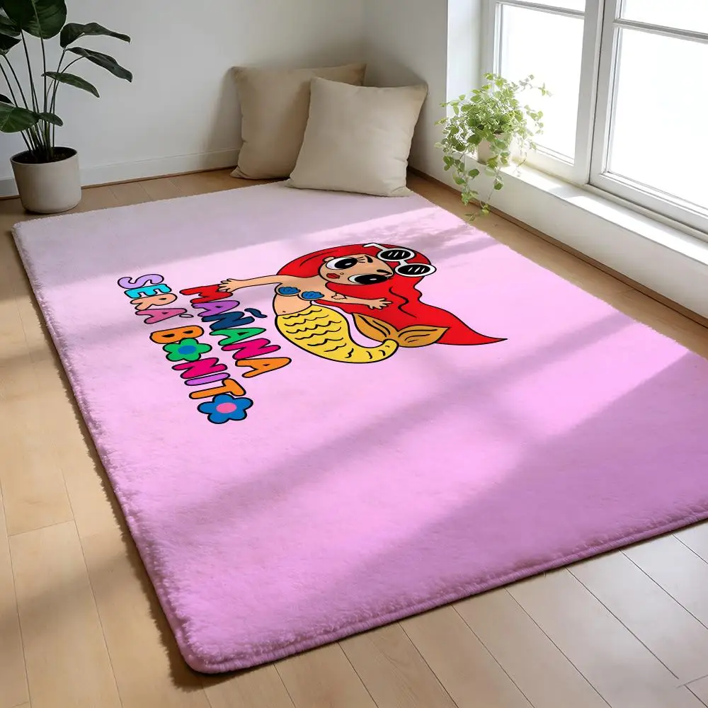 

Floor Mat Soft Flannel Rug Non-Slip Absorbent Mat for Bathroom Bedroom Home Decor K-Karol G Album cover