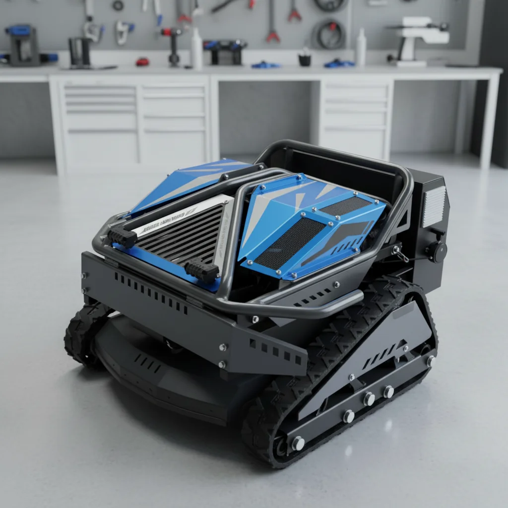 

Customize Remote Control High Power Lawn Mower Fast Cutting For Garden Farm Yard