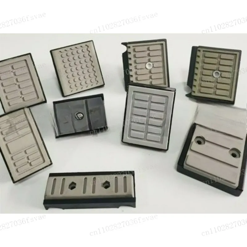 

10 шт. резиновых прижимных пластин для машины для обработки краев – прижимные подушки для цепного пресса для переплета книг