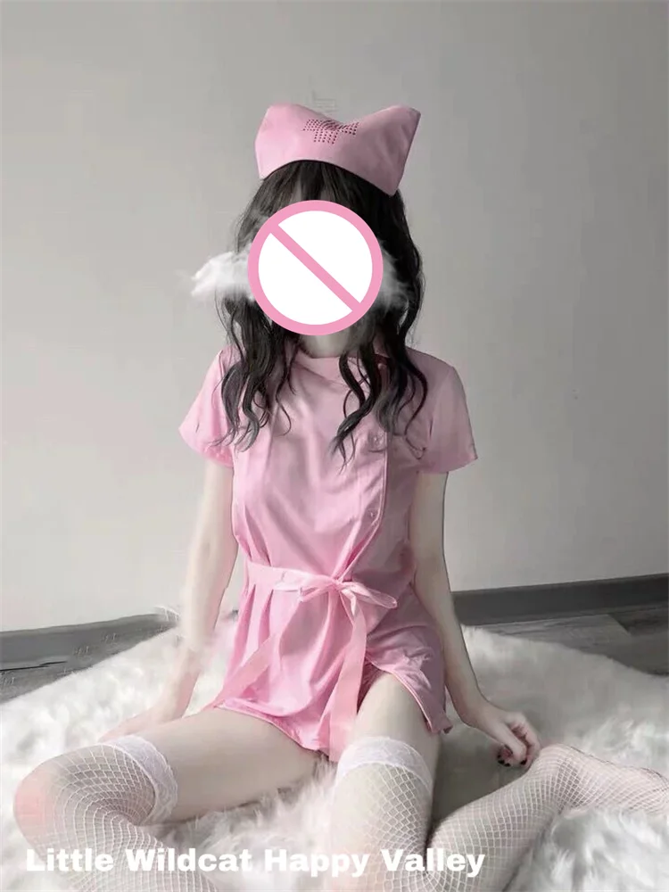 Cute Nurse Sister Sexy Cosplay Lingerie Nurse Uniform Ladies Hot Erotic Costumes Dress Women Temptation Role Play Adult Games