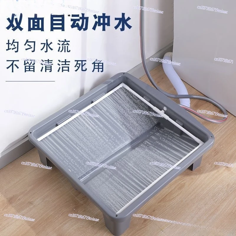 Dog toilet large pet thickened urine basin straight row special sewer potty flush