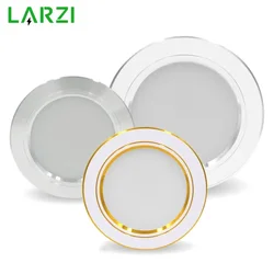 Diodo emissor de luz downlights 5w 9w 12 conduziu a luz de teto 15w 18w recessed para baixo a luz redonda do painel do diodo emissor de luz 220v conduziu a luz do ponto iluminação interna