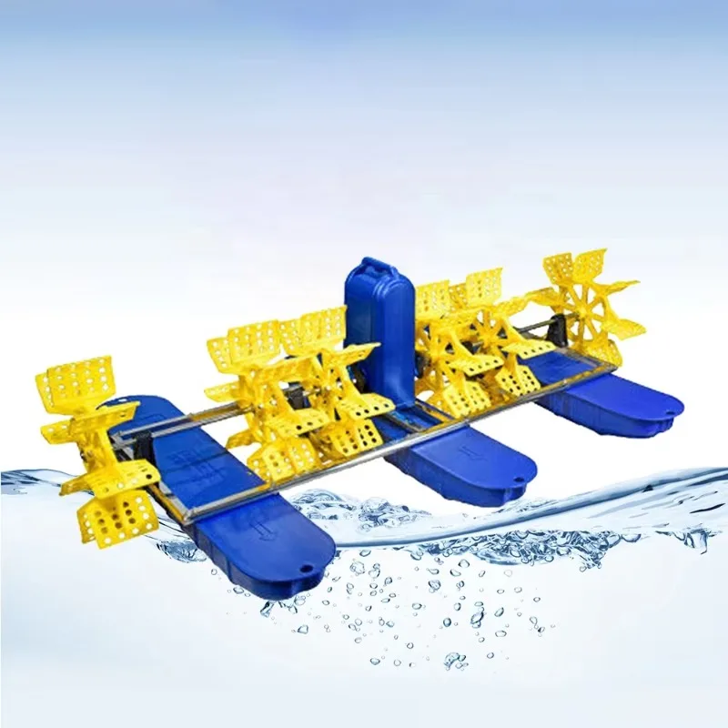 

aquaculture machine aerators 220v 380v 3 HP 6 Paddle Wheel Aerator for fish farm Paddle Wheel