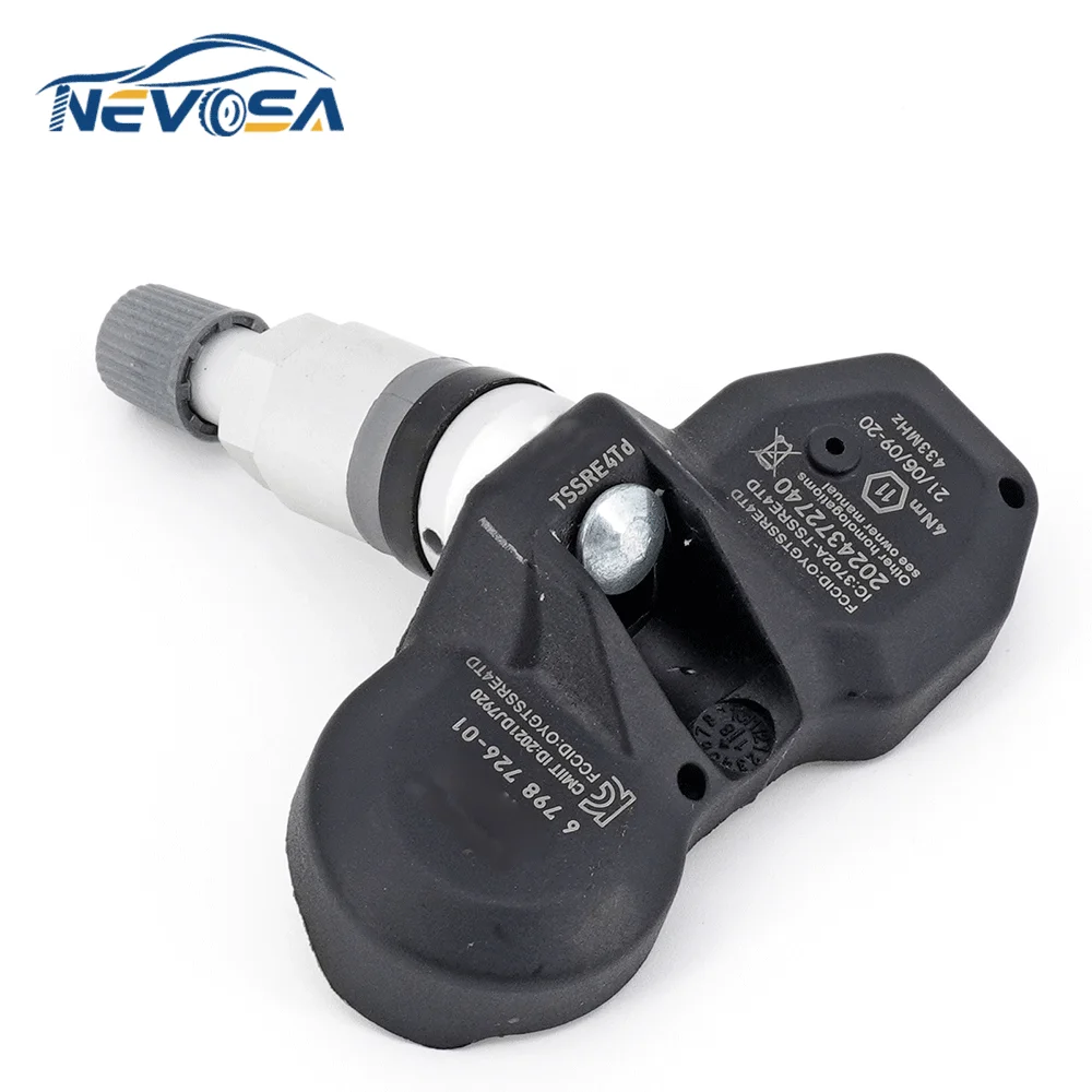 NEVOSA 36236798726 sensore TPMS per 36236781847 BMW 1 3 5 6 7 serie E90 E60 E65 X3 X5 X6 Audi A4 B5 A6 36236781847 433MHz