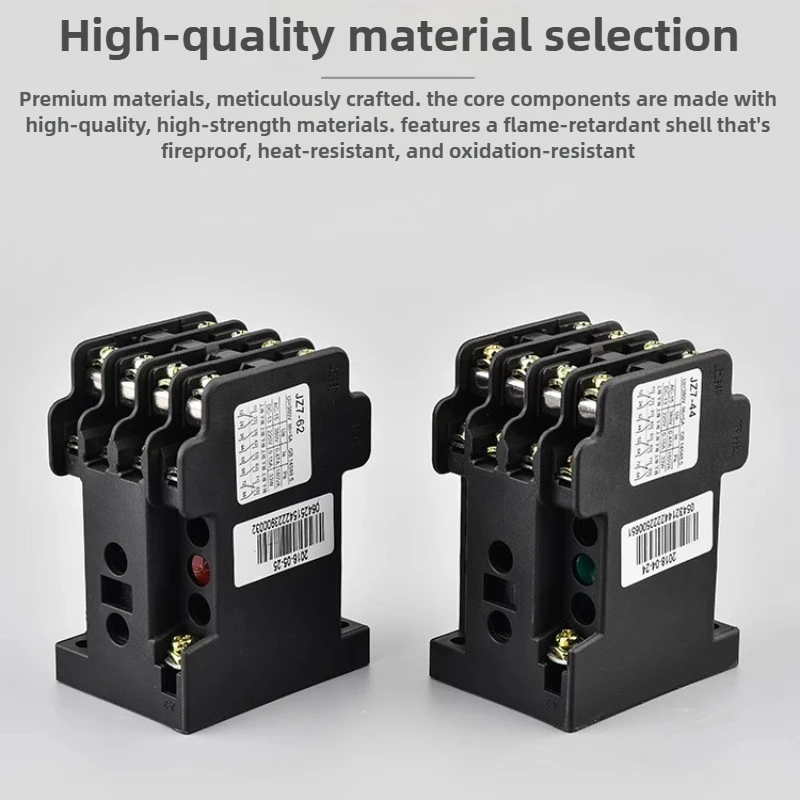 

Chint JZC1-44 Contactor Intermediate Relay DC24V/220V Direct Current 4NO4NC Configurations