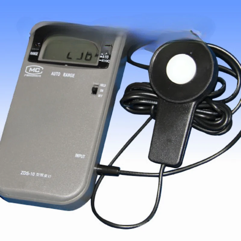 ZDS-10 Automatic Range Illumination Meter Fully Automatic Shift Digital