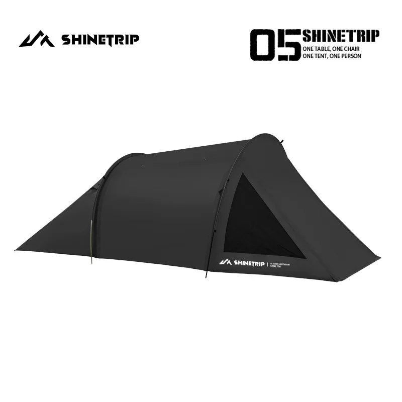 

ShineTrip Double Tunnel Tent Multifunctional Waterproof Sunscreen Large Space Motorcycle Travel Tent