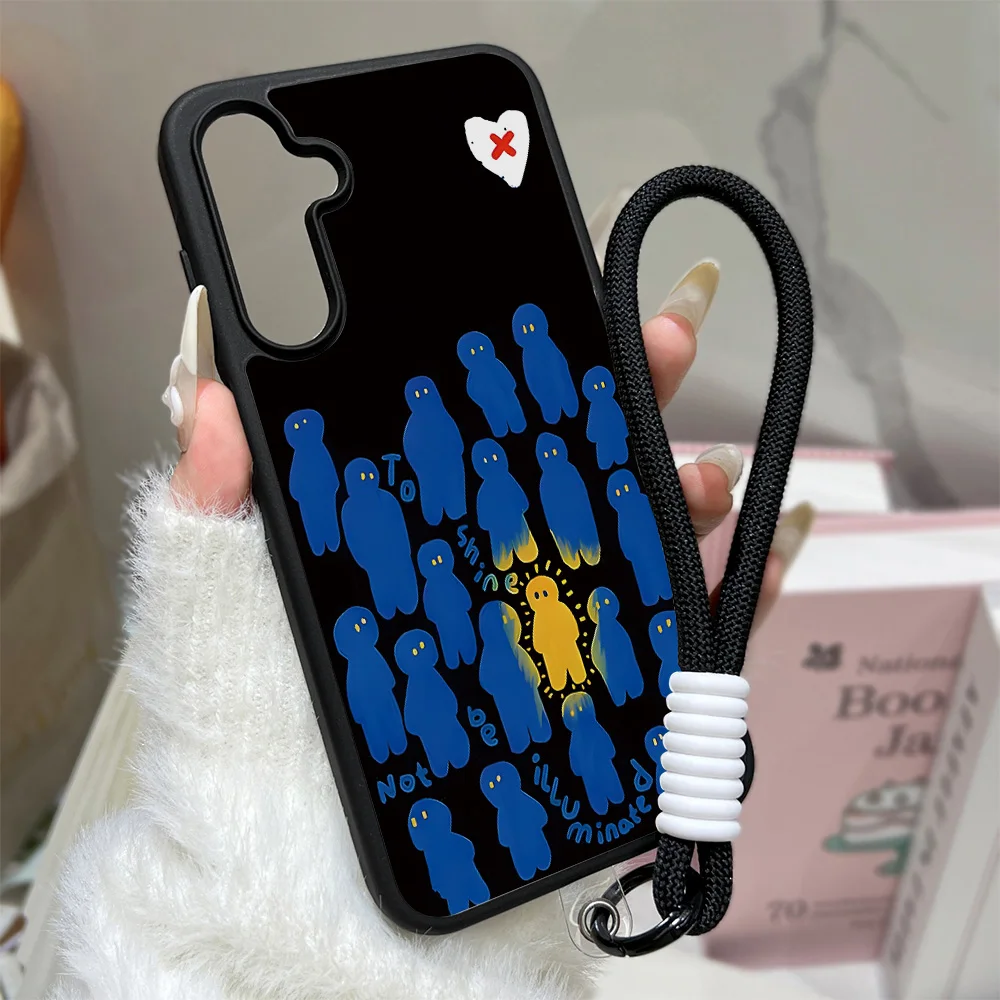 Trendy Fashion Phone Cases For Samsung A08 A07 A06 A05 A18 A17 A16 A15 A14 A13 A57 A56 A55 A54 A25 A26 A37 A36 A35 A34 Cover