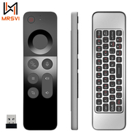 W3 Voice Air Mouse Replacement Remote Control 2.4G Handheld Mini Wireless Keyboard for Android TV Box