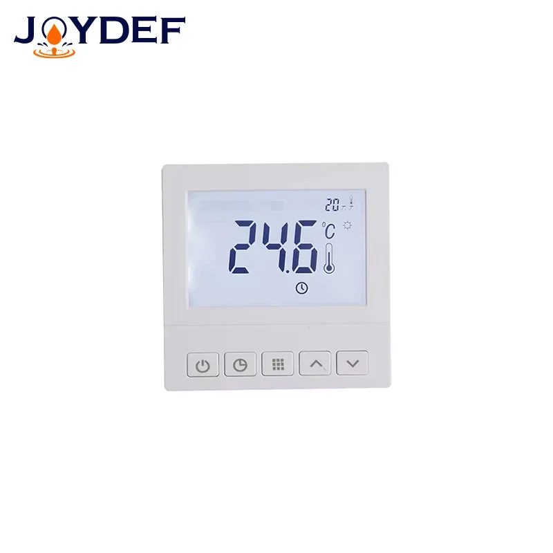Underfloor heating LCD screen thermostat fan Thermoregulator Temperature intelligent control thermometer switch panel