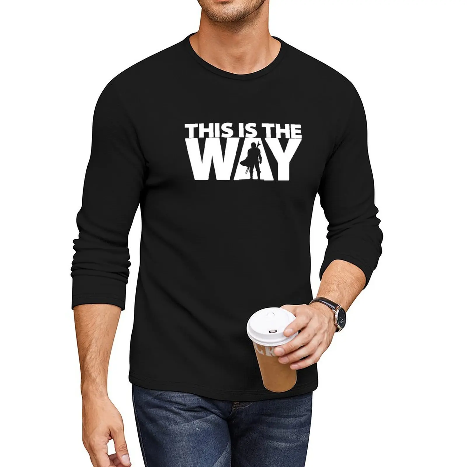 This Is The Way Geekdom Series DopeyArt Long T-Shirt quick drying shirt t shirt man oversized t shirt men