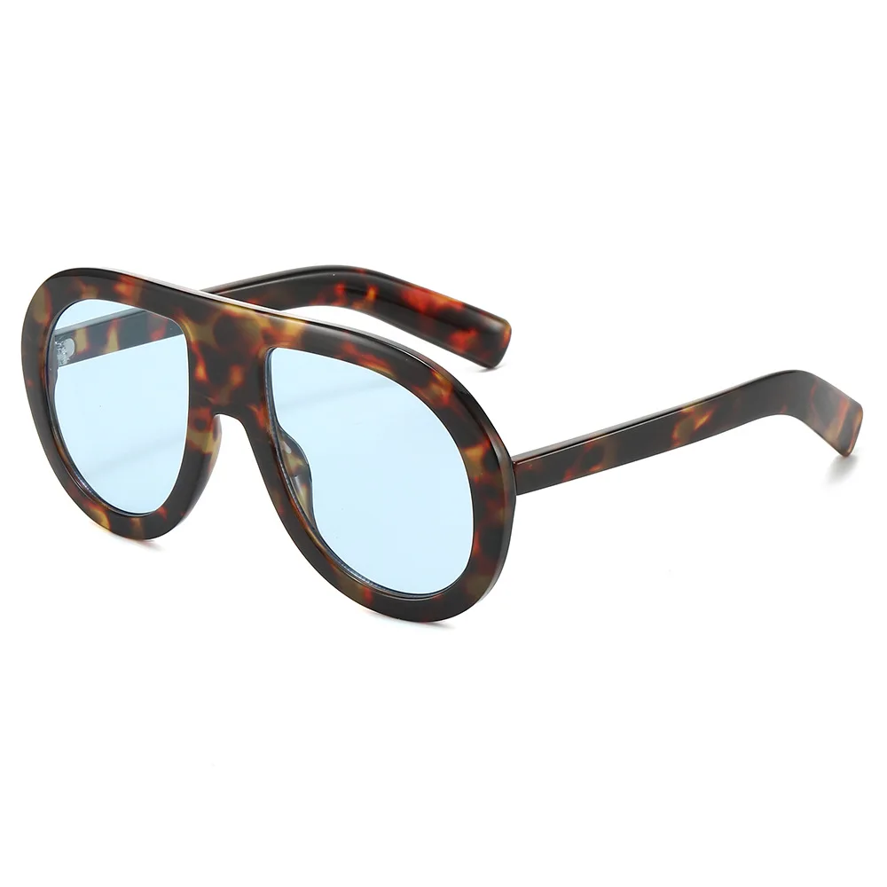 2025, Piloten-Sonnenbrille, Unisex, Y2K, kräftiger Rahmen, Designer-Luftfahrt, bunte Persönlichkeit, UV400-Sonnenbrille, Lentes