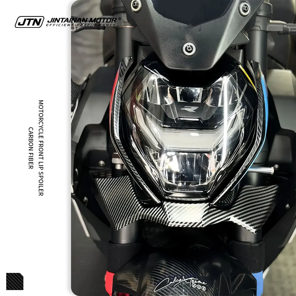 

Motorcycle Winglet Aerodynamic Wing Kit Spoiler For BMW S1000R M1000R 2021-2026+ Motorcycle Front Spoiler Front Lip Kit