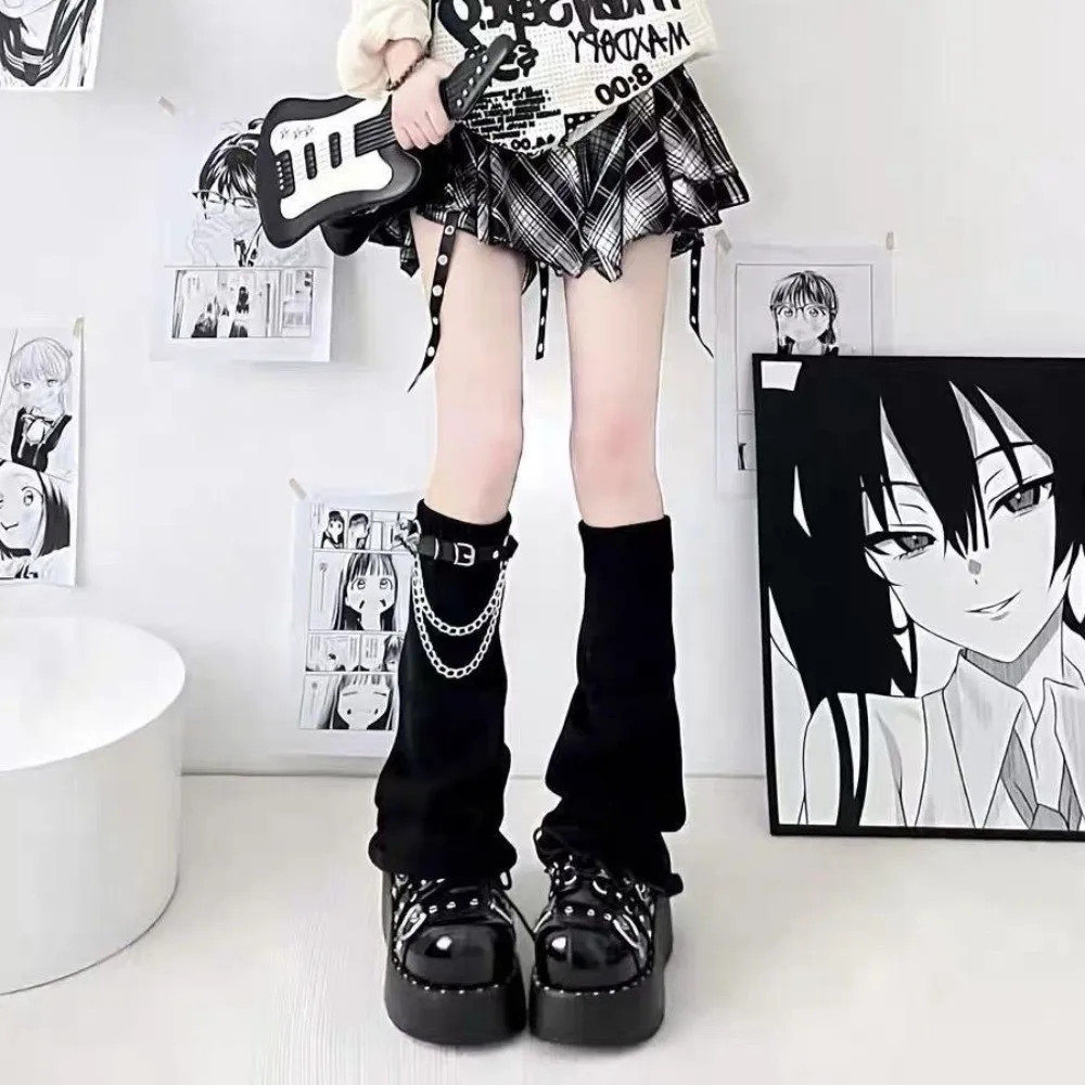 

Fashion Knitted Leg Warmers Crochet Cold Proof Long Socks Foot Warmer Sock Autumn Winter