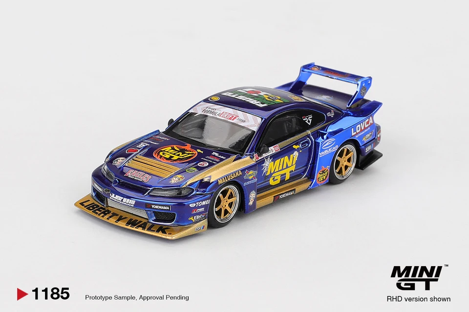 MINIGT 1/64 Nissan LB-Super Silhouette S15 SILVIA MGT01185-CH Cars