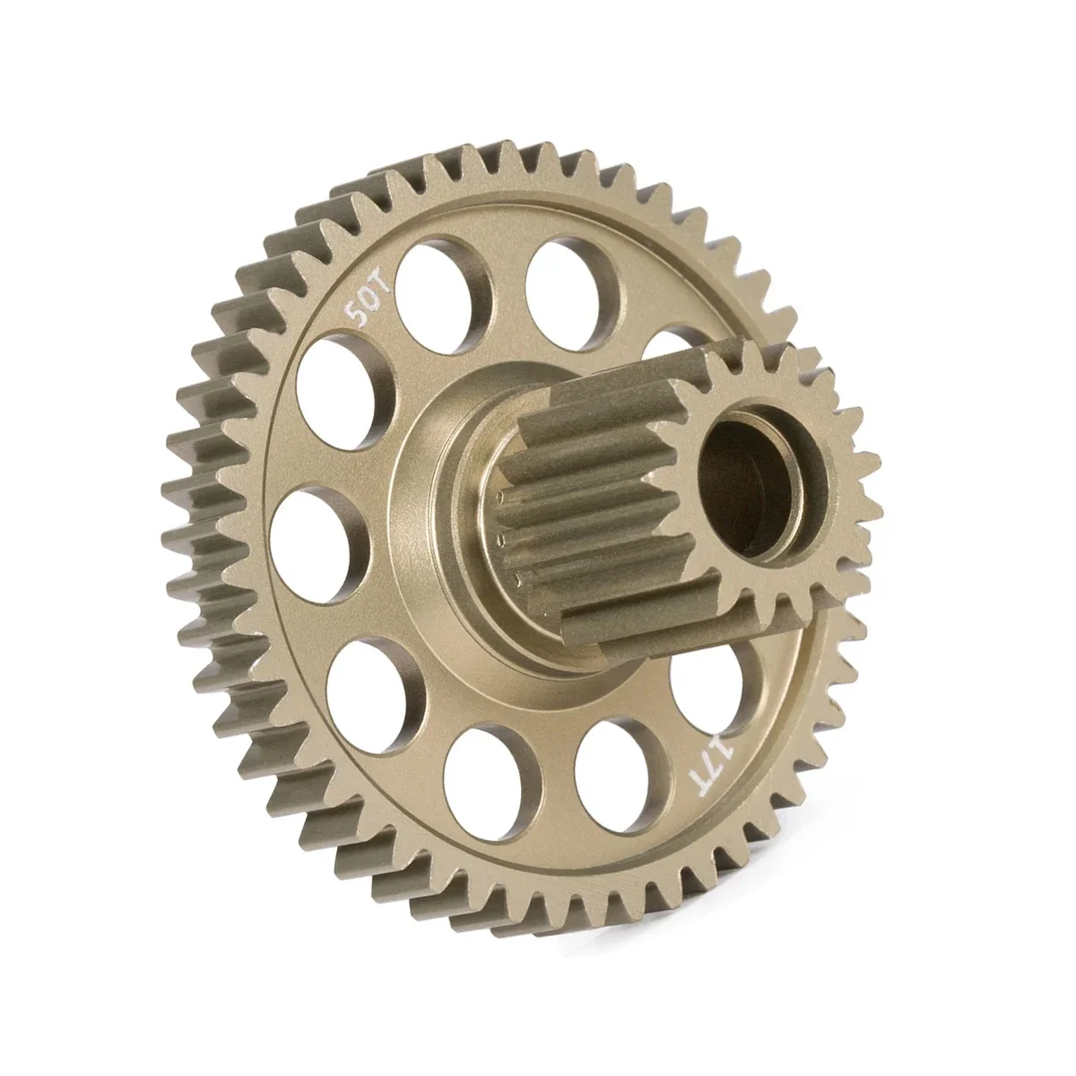 7075 Aluminum Alloy 17T 50T Counter Gear 13.6g for Tamiya Grasshopper Lunch Box Midnight Pumpkin Hornet Upgrade Parts