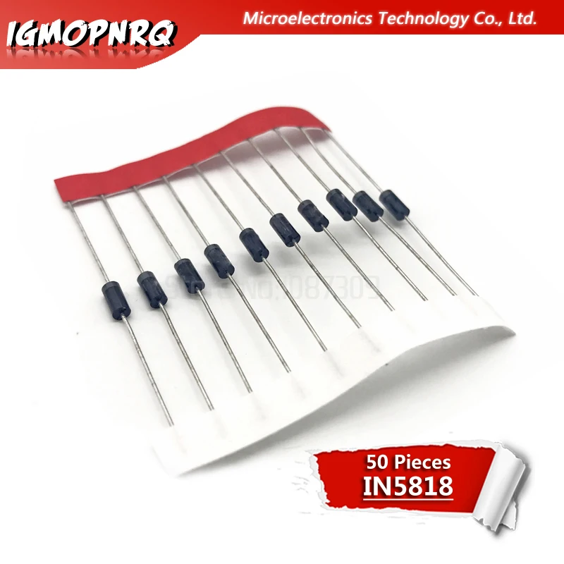 50Pcs 1N5818 In5818…