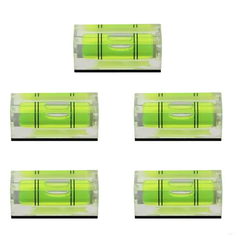 

X9FA 5/10pcs Green Level Night Clearness DIY Leveling Tool for Building & Installation