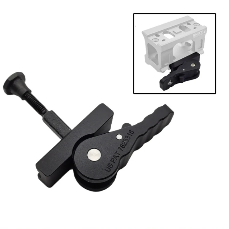 Tactical FAST QD Lever For FTC OMNI And FTC Optic Red Dot Sight Mounts Airsoft Hunting mount Plate In Stock