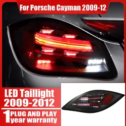For Porsche Cayman 2009 2010 2011 2012 987.2 Rear Taillight Taillamps Assembly Boxster Old Model LED Modified 987 DRL Fog Lights