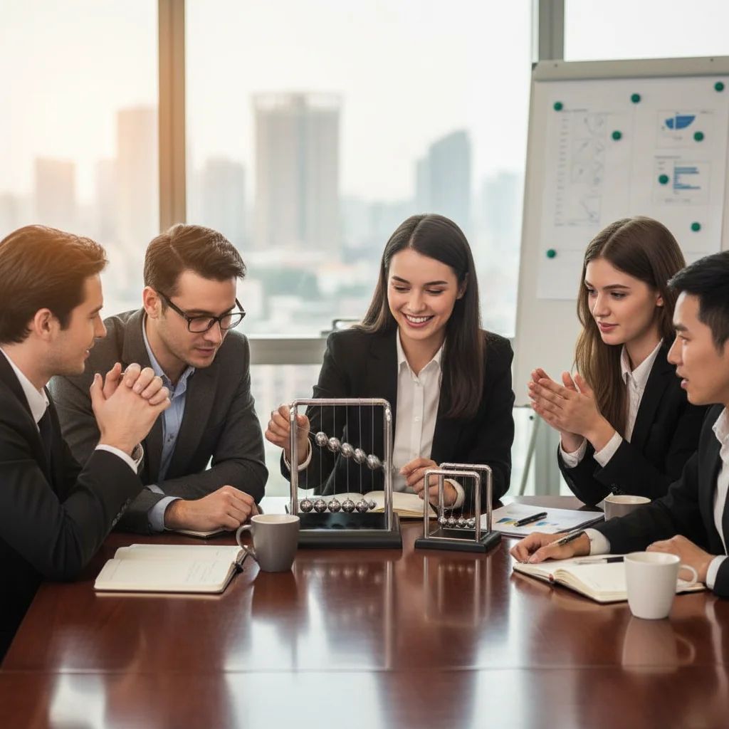 

9/14/18cm Newton Cradle Collision Balls Alloy Square Perpetual Motion Toy Stress Relief Creative Desktop Decor Student Gift
