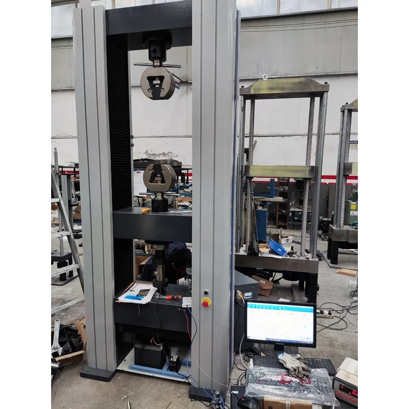 10Ton Electronic Universal Material Testing Machine 100kn Wire Tensile Strength Tester