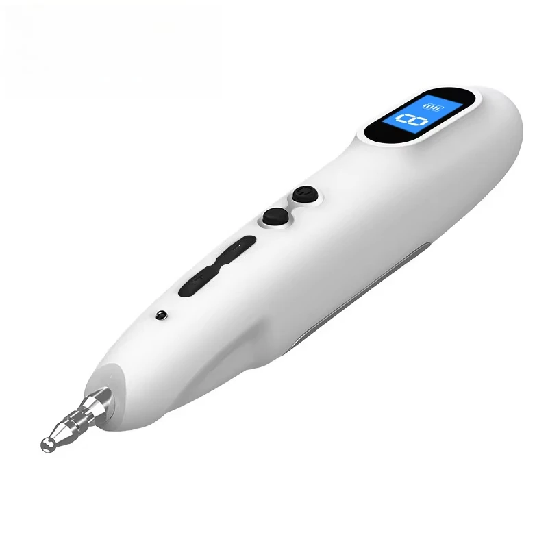 

Перезаряжаемая USB электронная импульсная массажная ручка для тела, меридиан, энергетическая терапия, акупунктурная ручка для облегчения боли