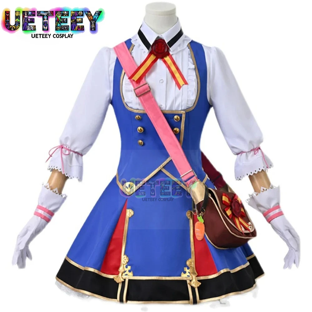 UETEEY COS Uma Musume جميلة ديربي Meisho Doto تأثيري لجميع القديسين عيد الميلاد كرنفال السنة الجديدة زي حفلة #1