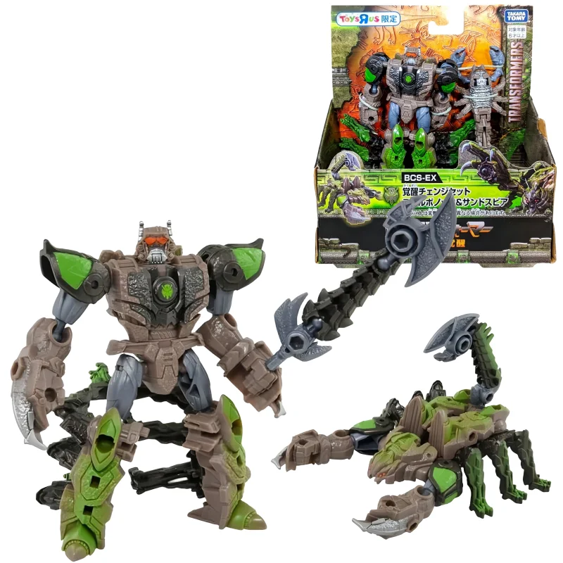 

In Stock TAKARA TOMY Transformation Movie 7Rise of The Beasts Scorponok Warrior BeastwarsBCS BCS-EX Action Figure Toy