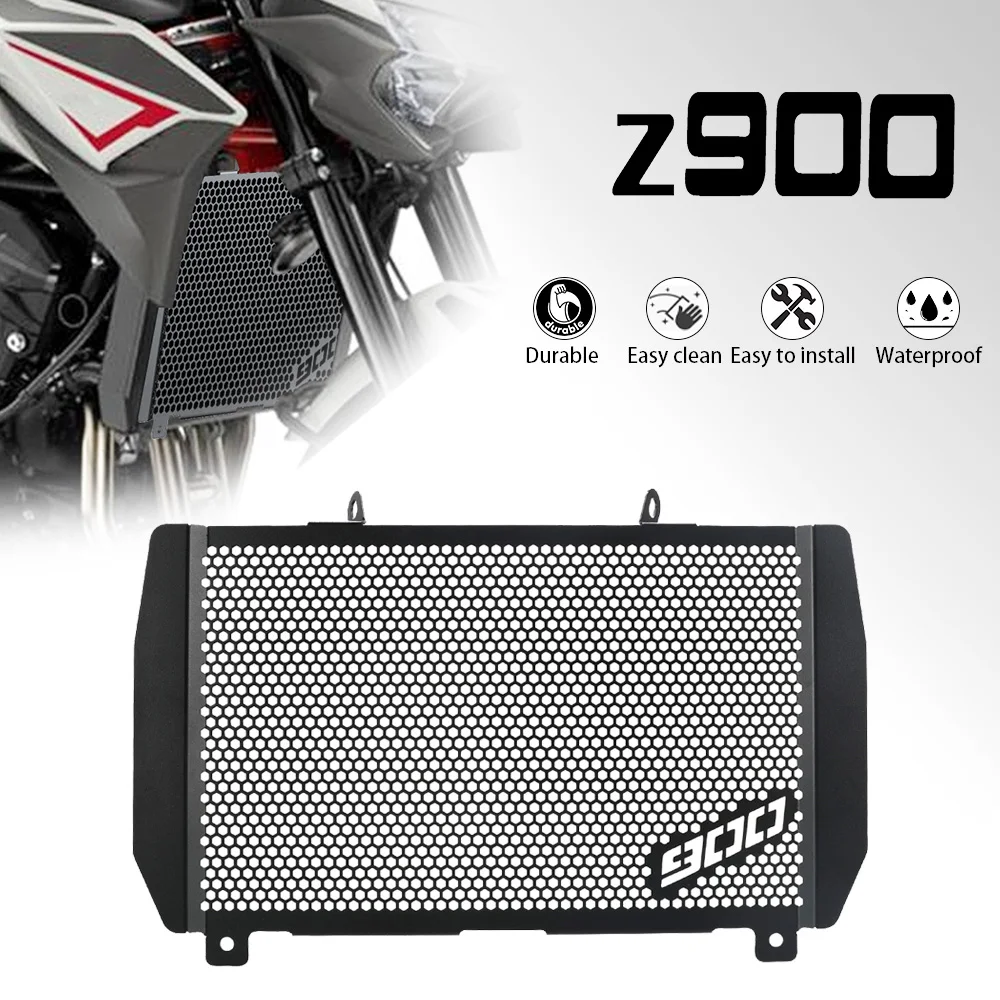 

2024 Z 900 Motorcycle Aluminum Radiator Grille Cover Guard Protection FOR KAWASAKI Z900 2017-2018-2019-2020-2021-2022-2023-2024