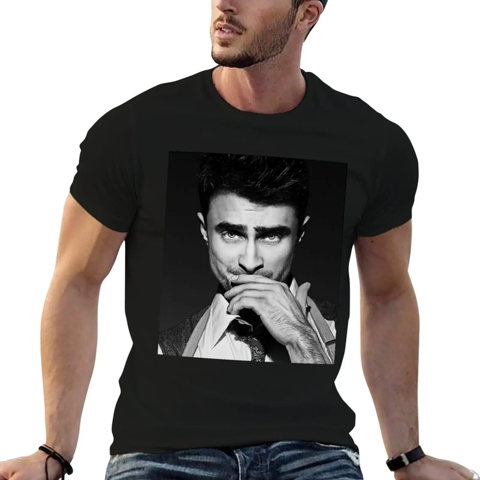Young Daniel Radcliffe T-Shirt animal prinfor boys anime tshirt fitted t shirts for men