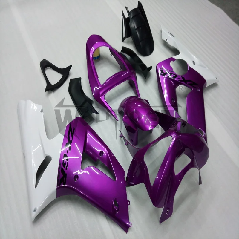 

injection Fairings kit for ZX6R 00 03 04 ZX-6R 2003-2004 purple Motorcycle cowl ABS plastic fairings Kit