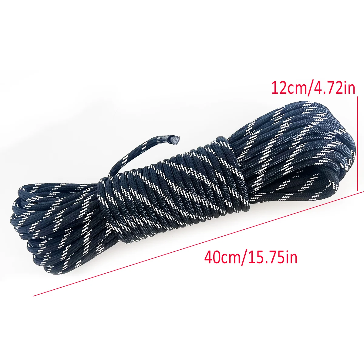 

30m/roll 5/16 Inch 8mm 6800 Lbs Double Braided UHMWPE Sail Rope