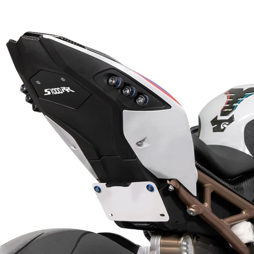 

Race Cover Fender Eliminator Block Off Plate Track Use Tail Cover Plate ДЛЯ BMW S1000RR M1000RR S 1000RR 2019-2022 2023 2024