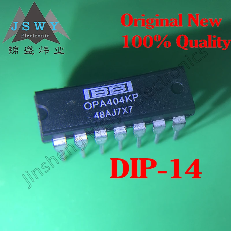 

(2/10pcs) OPA404KP OPA404 DIP-8/Quad High-Speed ​​Precision Operational Amplifier/Brand New Original Stock/Fast Delivery/Electro
