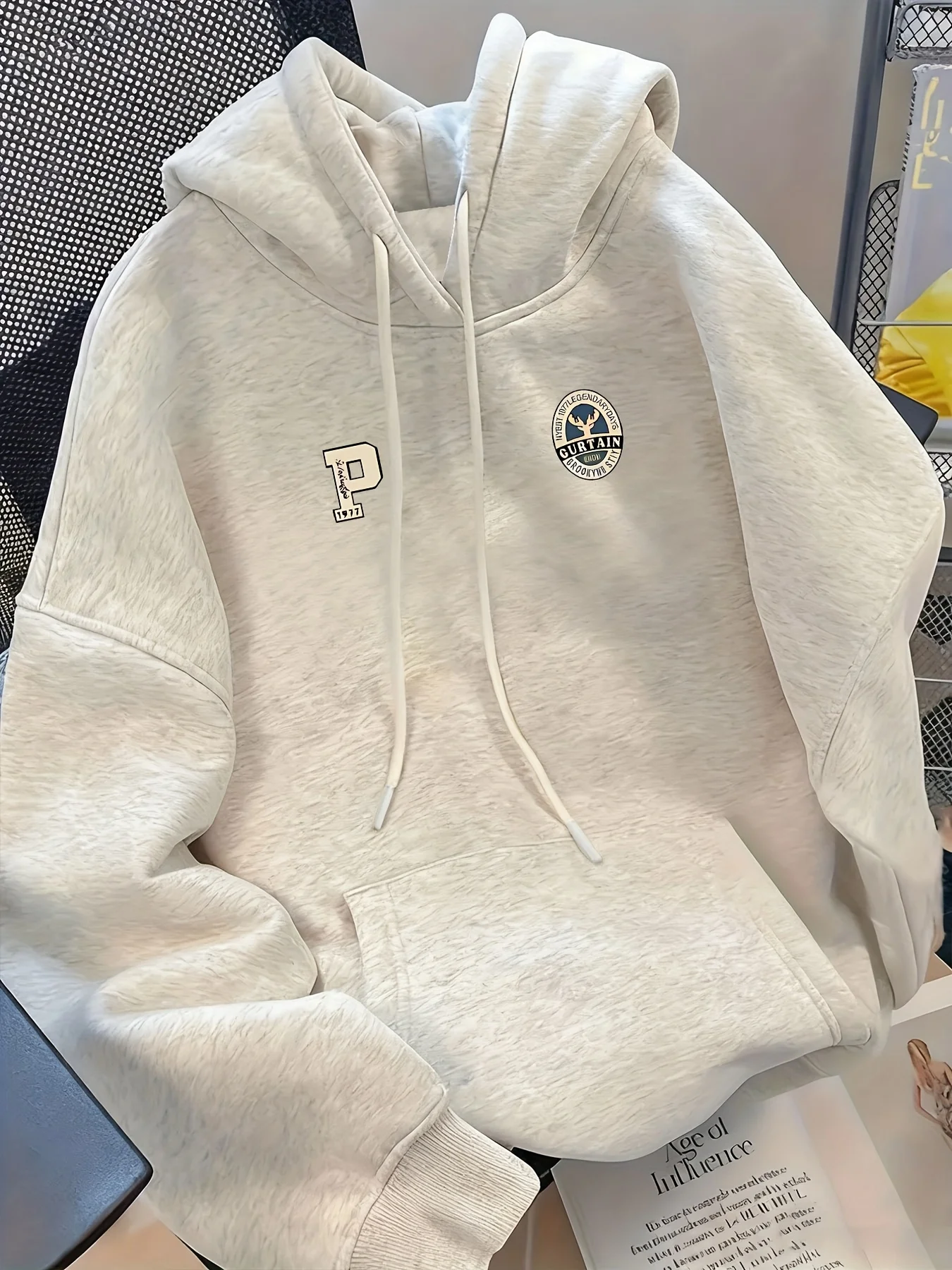 الرجال عادية مطبوعة نمط هوديي 2025 الخريف الشتاء جديد حار بيع الرجال النساء القطن الخالص عادية المألوف فضفاض هوديي