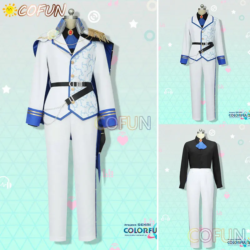 COFUN [Customized] Game Project Sekai Shinonome Akito Cosplay Costume Halloween Outfits Women New Suit Uniform Anime Clothes