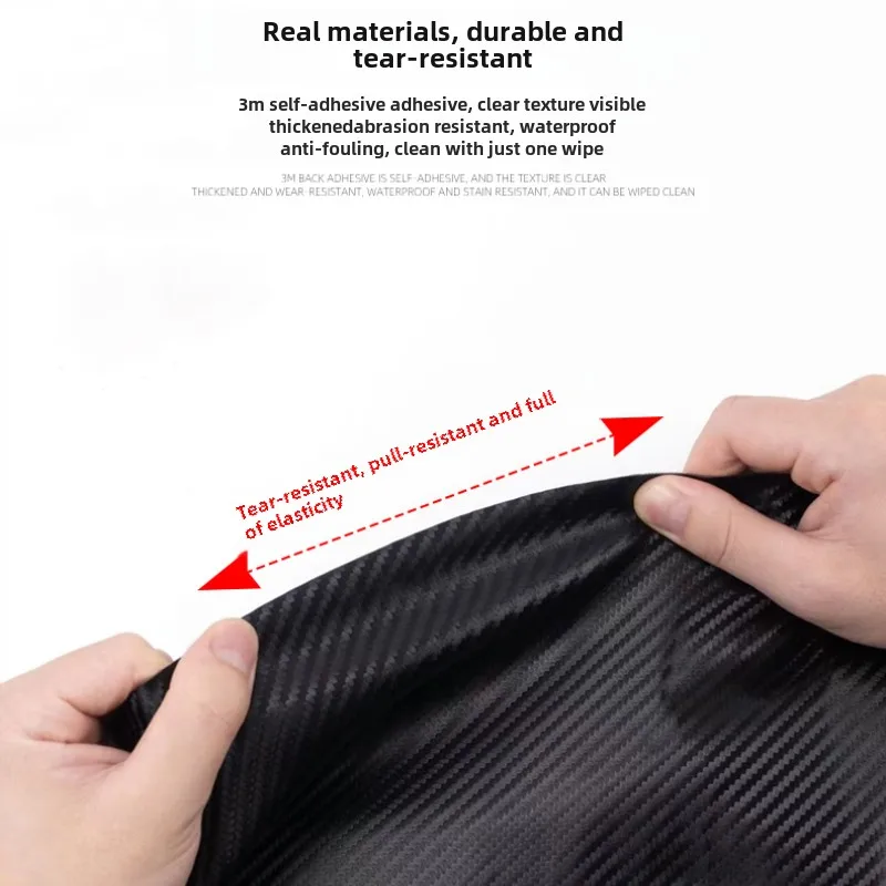 0.8 مللي متر بولي PU ألياف الكربون فو الجلود النسيج ذاتية اللصق للمفروشات الداخلية سيارة الجلود مبطن السيارات DIY الأقمشة