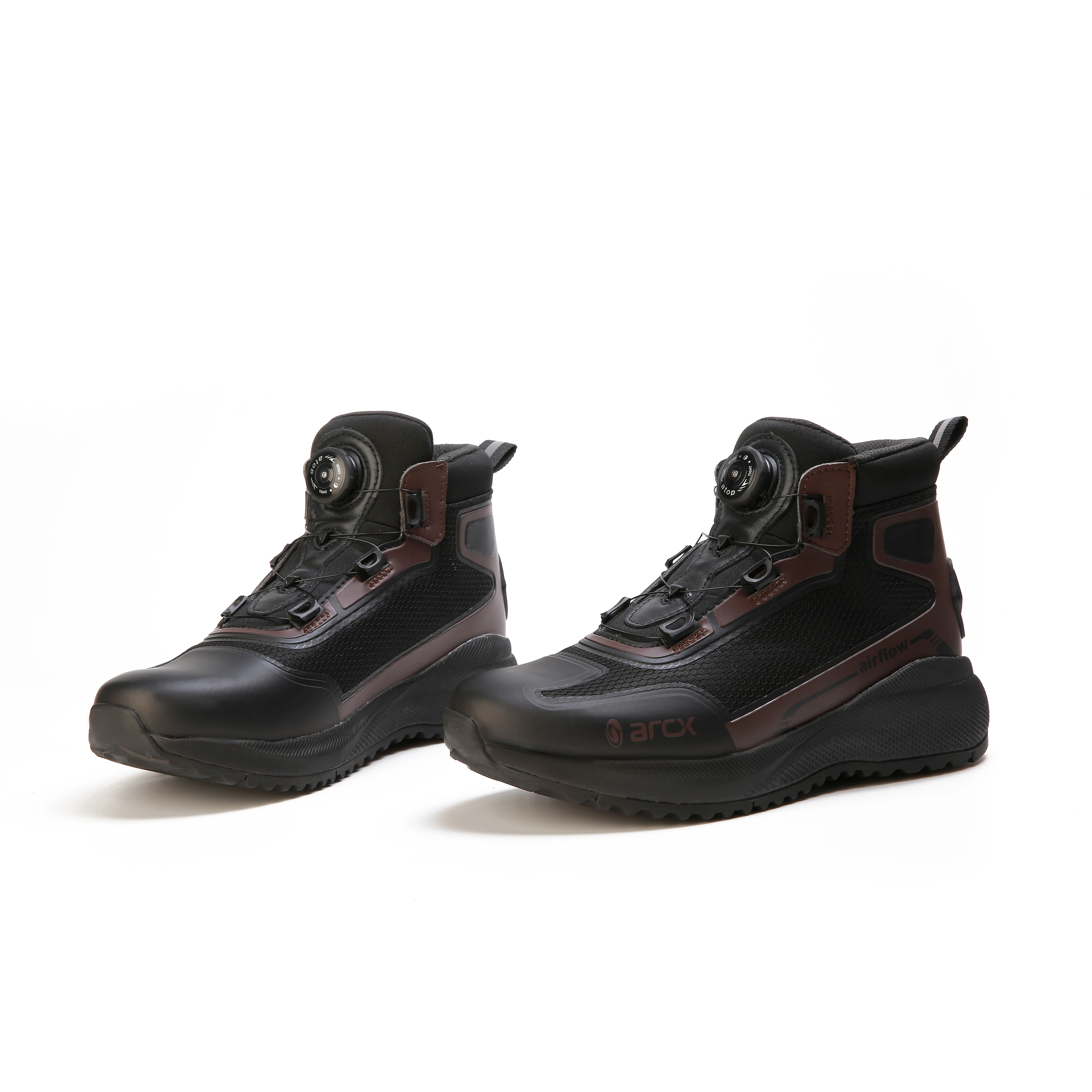 

ARCX L60861 Summer Motorcycle Riding Shoes - Breathable Dark Grey for Commuting & Casual Riding Chocolate Brown