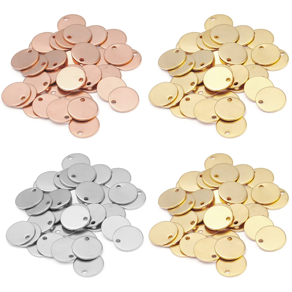 Lote de Dijes de Discos Redondos Lisos (Acero Inoxidable) S818165da882d4914840e8607132d3771F