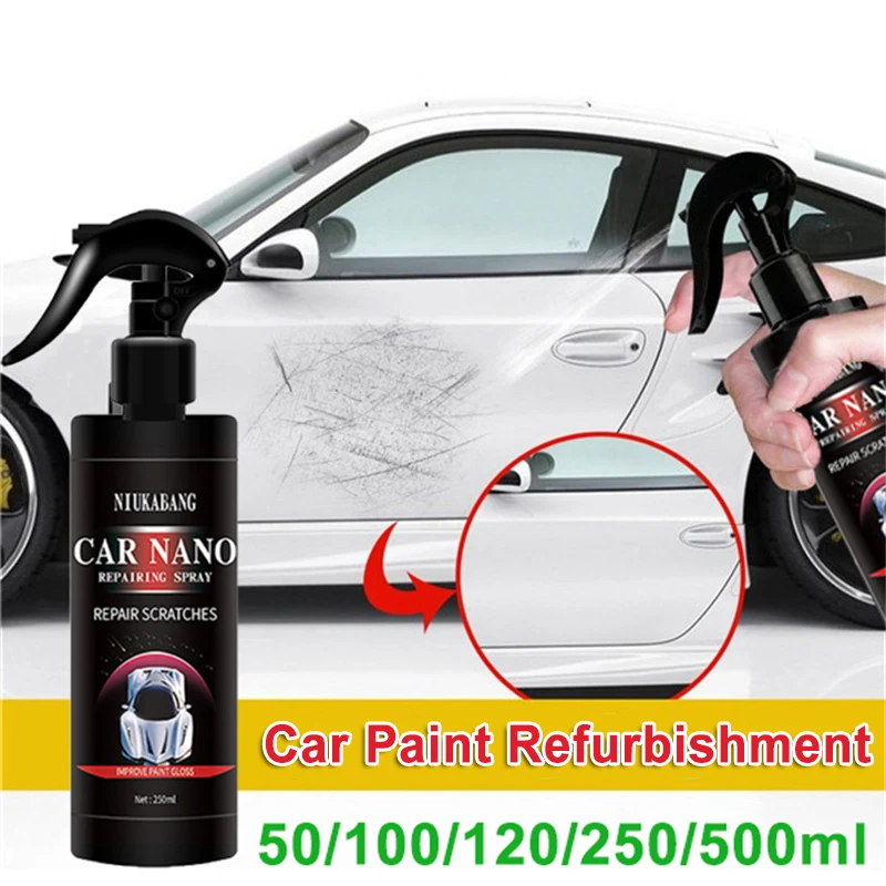 

50/100/120/250/500ml Car Coating Agent Car Plating Crystal Liquid Nano Repairing Spray