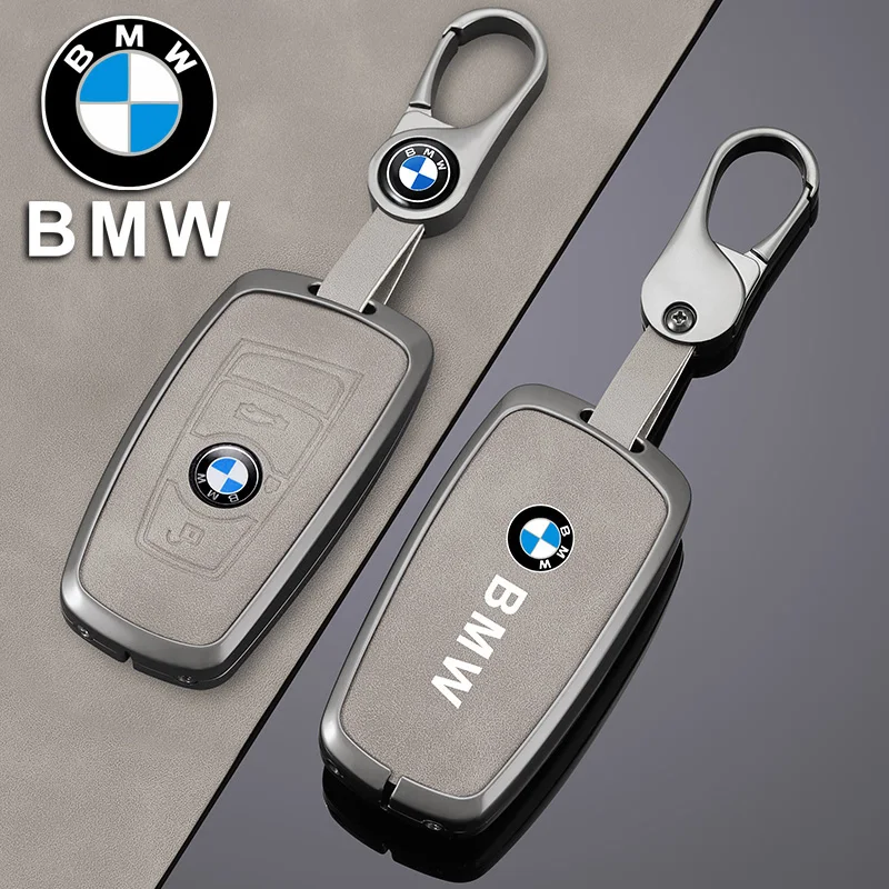 Çinko Alaşım Araba Anahtarı Durum Kabuk Kapak BMW 1 3 5 7 Serisi X1 X3 X4 X5 F10 F15 F16 F20 F30 F18 F25 M3 M4 E34 Koruyucu Aksesuar