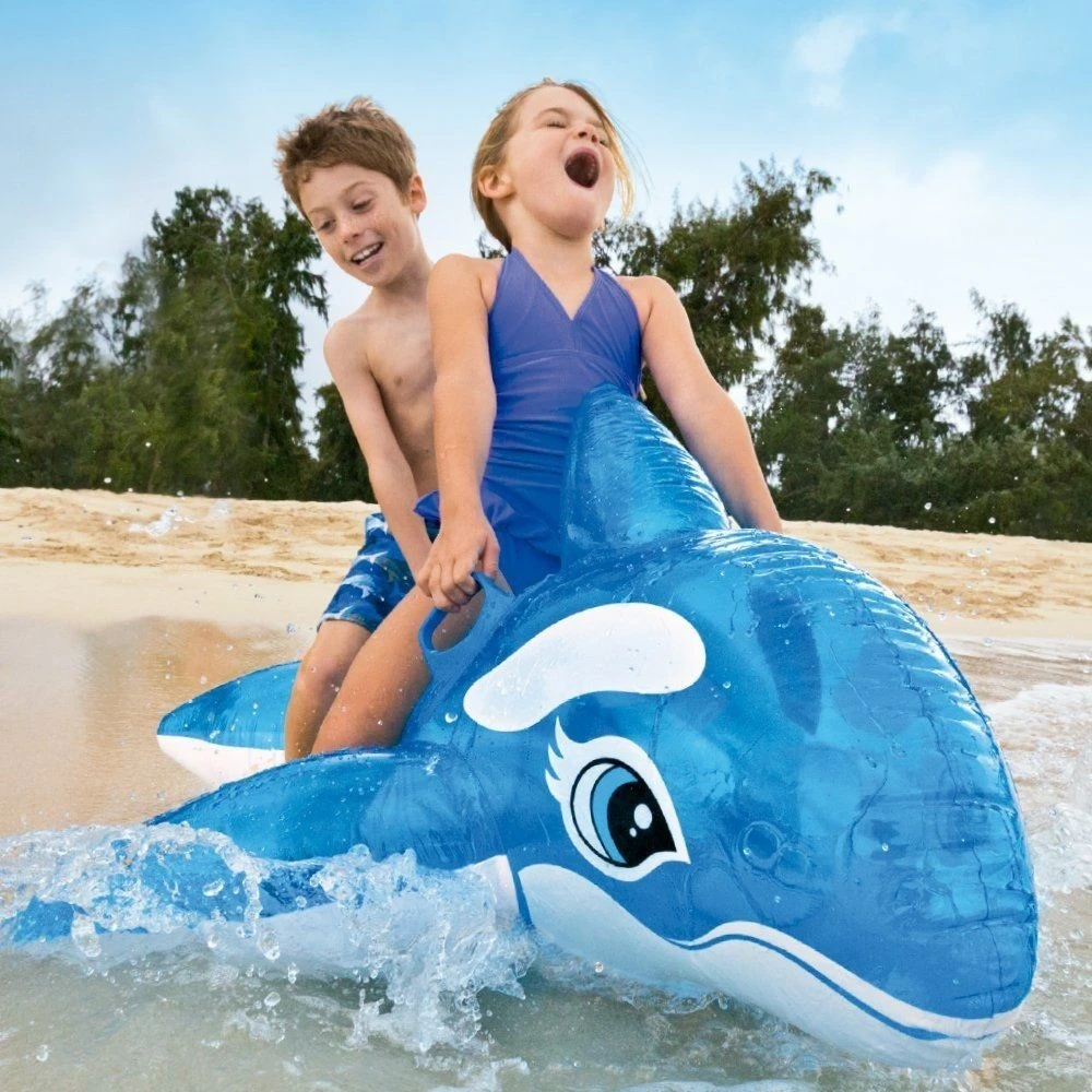 Shark swim rings inflatable water ride surf big black whale shark turtle dolphin flamingo children adult