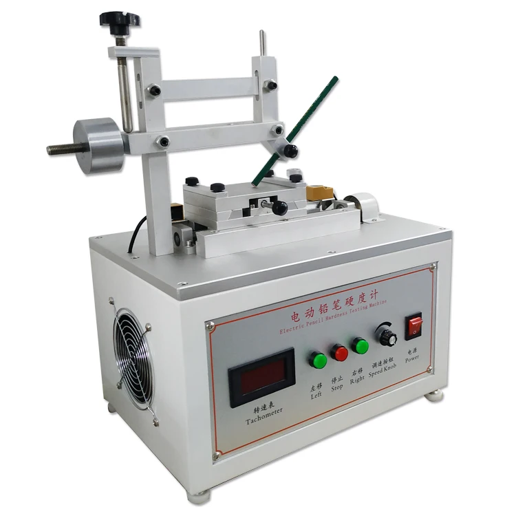 Probador de dureza de lápiz eléctrico para productos digitales, prueba de dureza de pulverización de carcasa, lápiz de distancia de viaje de 120mm