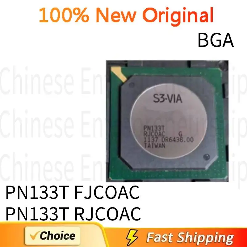 1 قطعة دفتر التحكم الصناعي Northbridge رقاقة PN133T RJCOAC FJCOAC S3-VIA PN133T FJCOAC PN133T RJCOAC 100% جودة أصلية