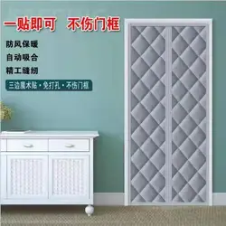 Winter Thick Warm Door Curtain Windproof Coldproof Soundproof Insulation Partition Curtain Magnetic Door Screen Doorways Curtain